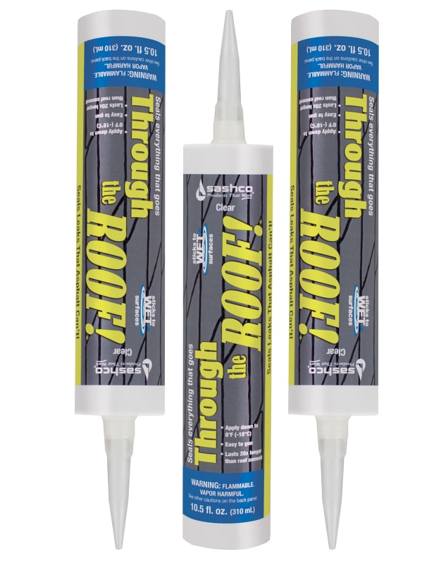 throughttheroof caulking and adhesives